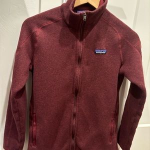 Patagonia better sweater full zip up medium